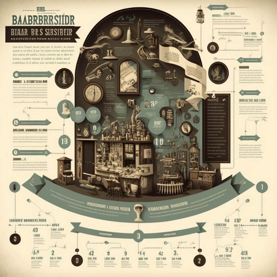 Barber Shop Wien Infografik COCO Styling